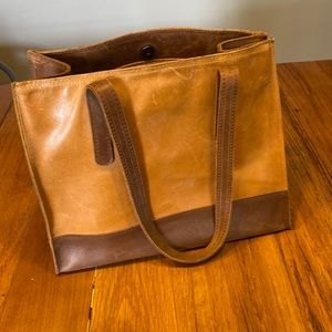 Real Handmade Leather Handbag